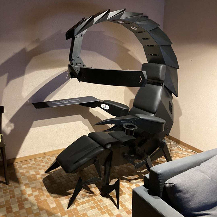The Office Tech - Kursi Gaming Scorpion Zero Gravity Multifungsi