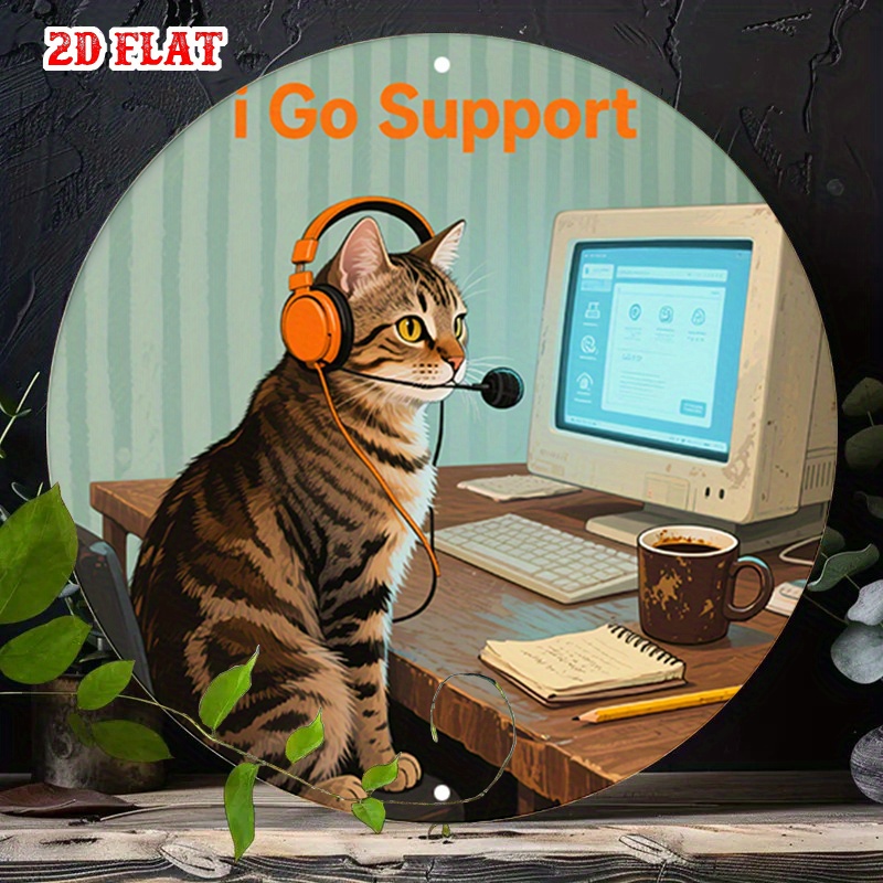 The Office Tech - CIFBUY 2D Flat Funny Tech Support