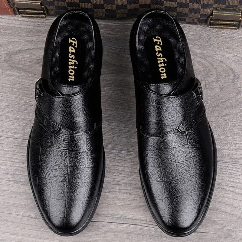 Office High Tech - Sepatu Formal Pria Model Round Toe