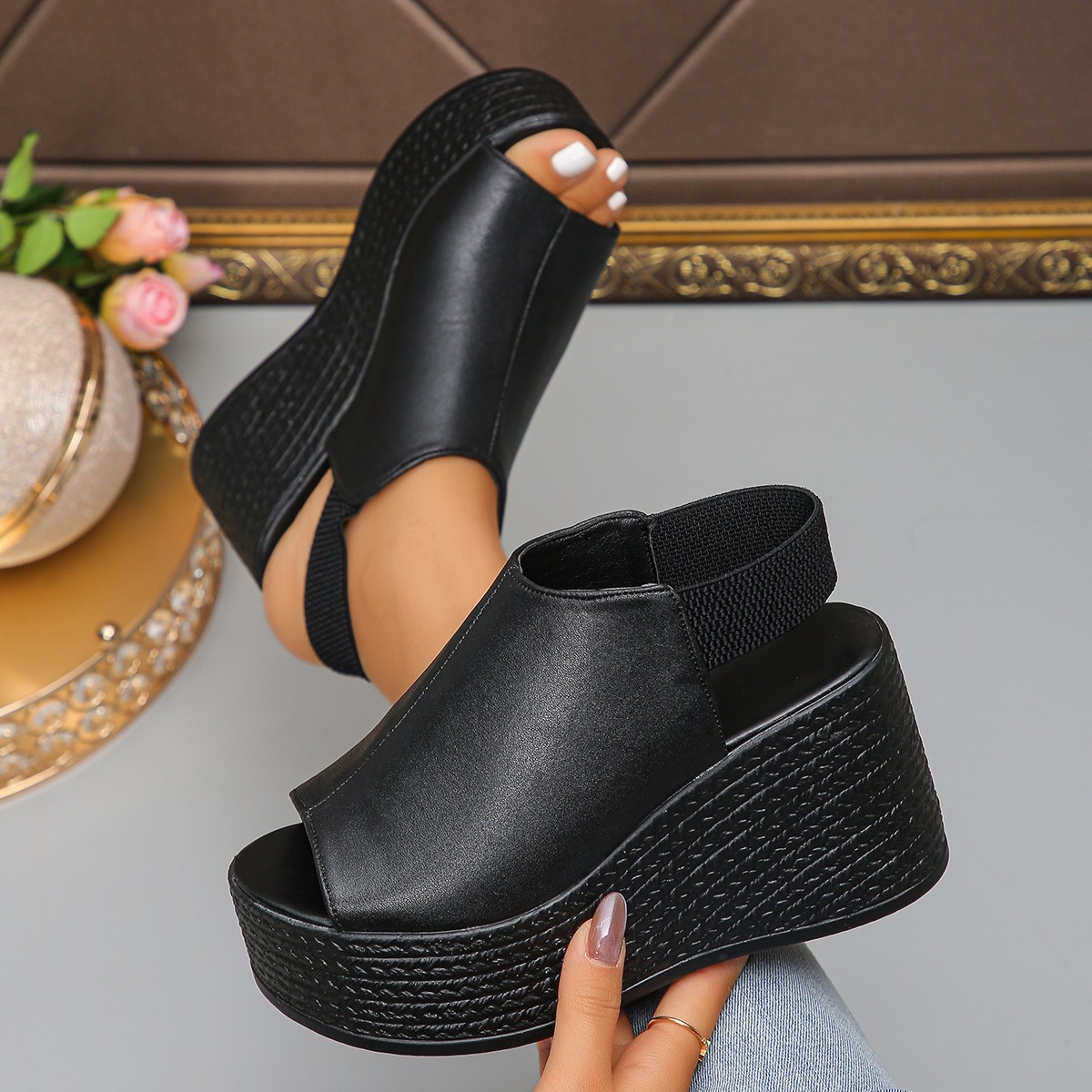 Office High Tech - Sandal Wanita Berkualitas Tinggi Musim Panas