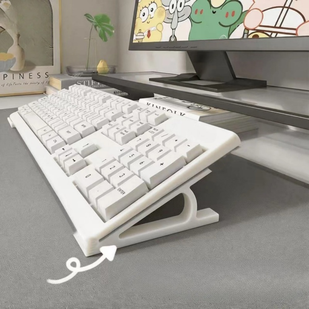 Office Technology - 2 Buah Penyangga Keyboard Ergonomis untuk