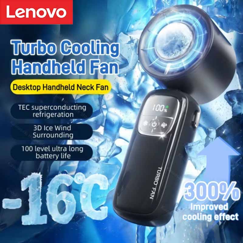 The Office Tech - Lenovo 30000RPM Kipas Turbo Elektrik Genggam