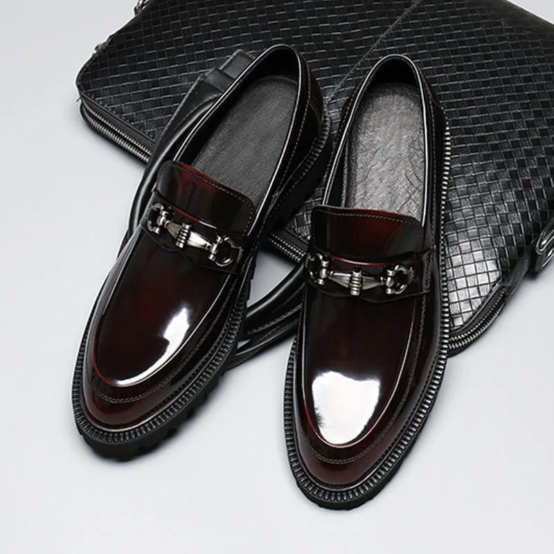 Sepatu Pria Sepatu Kulit Desai - Office High Tech ulasan dan harga
