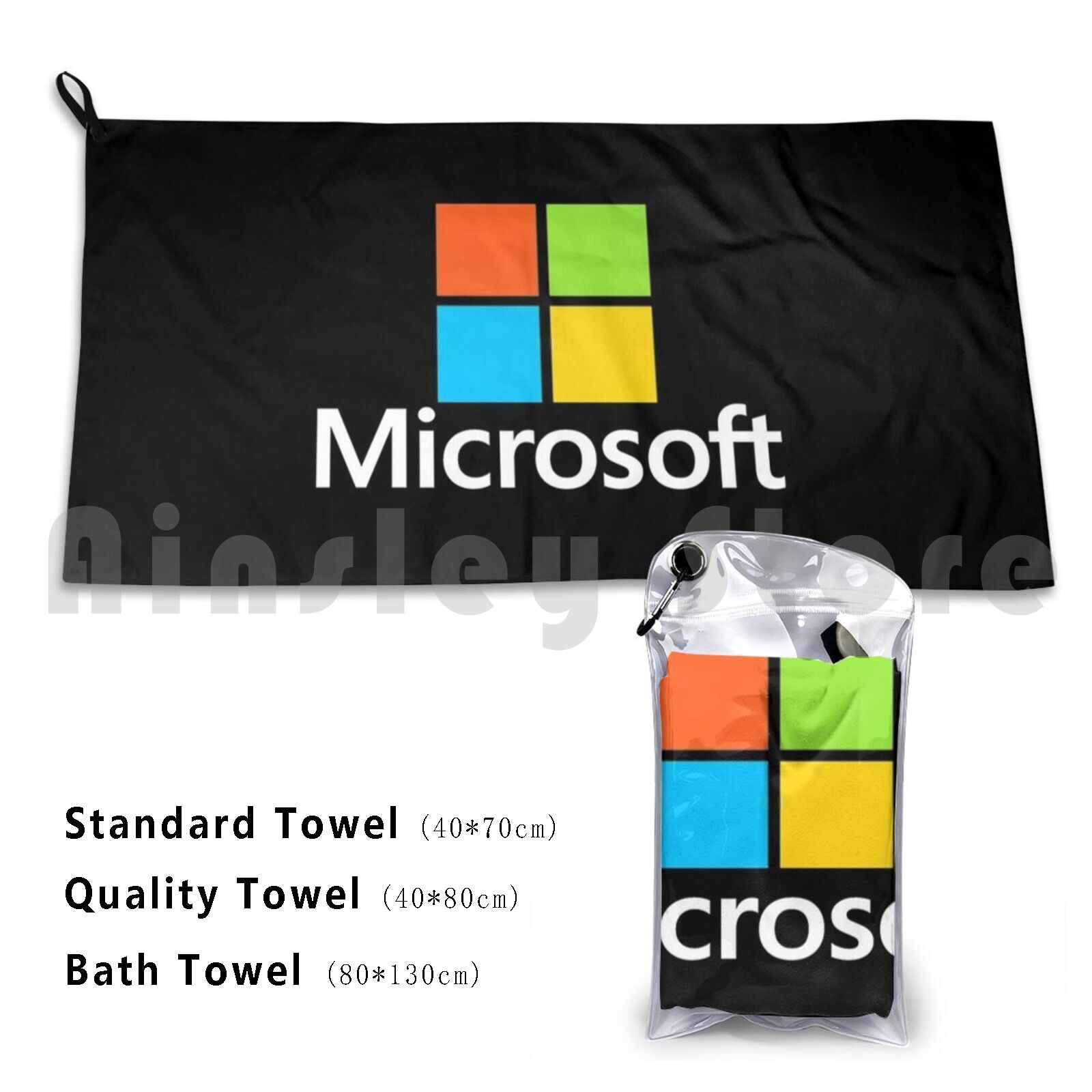 Handuk Mandi Tipe Microsoft Ba - Office Tech Typing ulasan dan harga