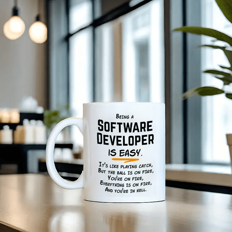 Mug Keramik 11oz dengan Humor  - The Office Tech ulasan dan harga