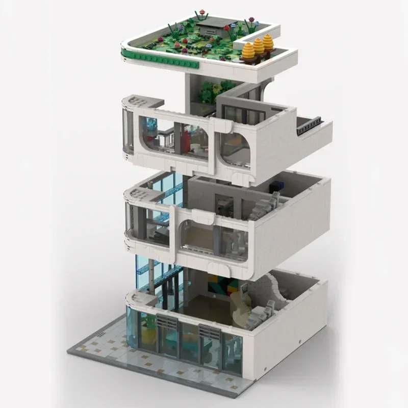 Model Street View Moc Building - Office Technology ulasan dan harga