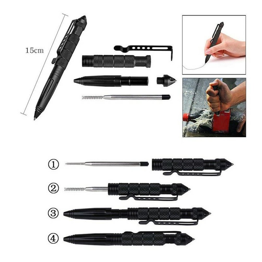 Pena taktis militer logam kual - Office High Tech ulasan dan harga