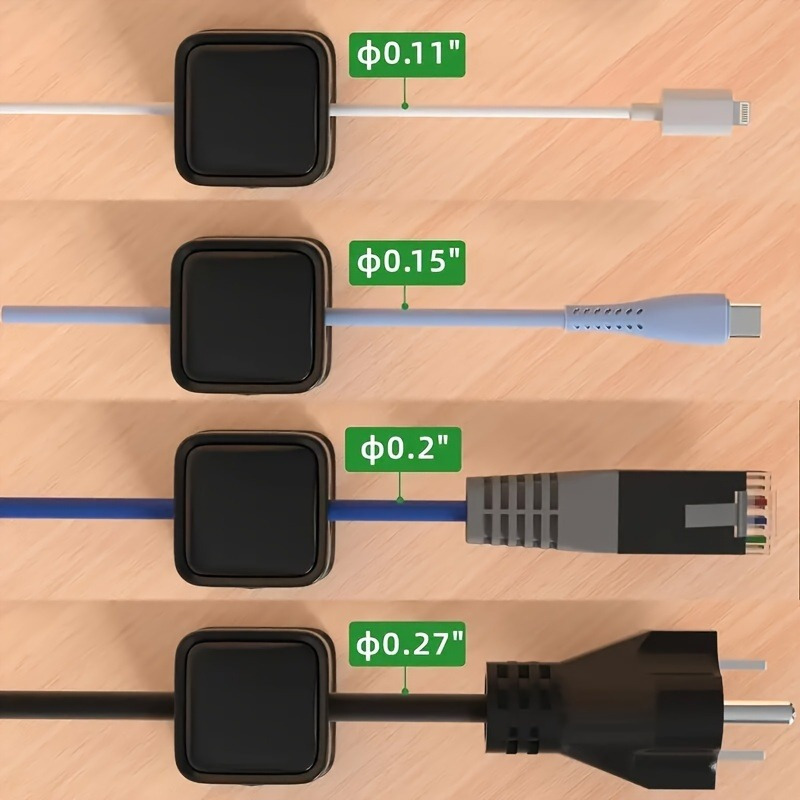 Pengatur Kabel 12 Paket — Solu - Office Tech Typing ulasan dan harga